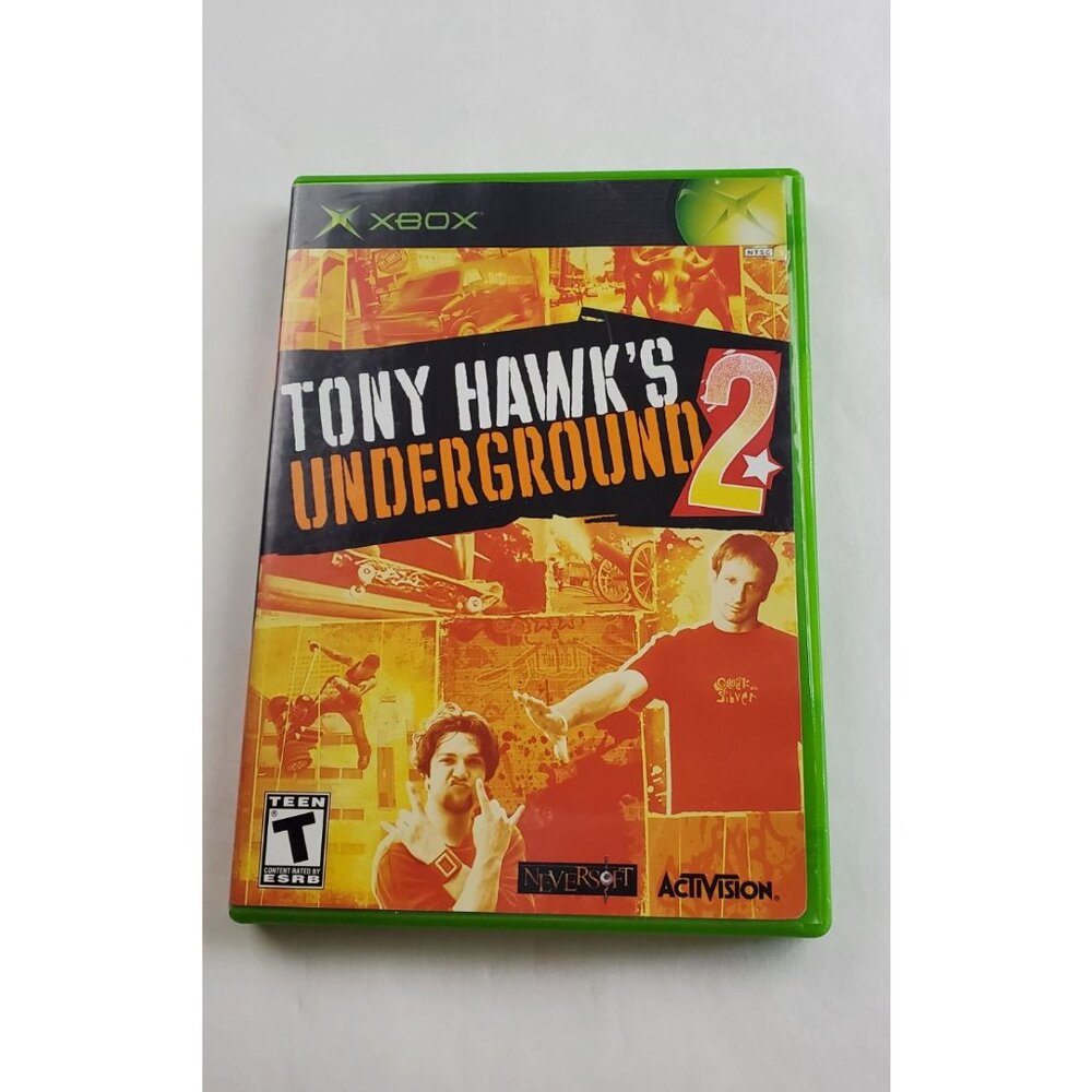Tony Hawk's Undergorund 2 - Microsoft Xbox 2004 - CASE ONLY!